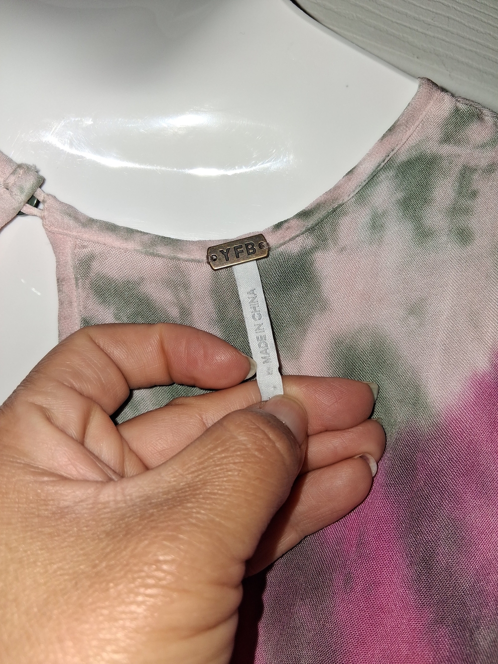 Young Fabulous & Broke Tie-Dye Tank Maxi Dress - Venus Wash M - Picture 11 of 15